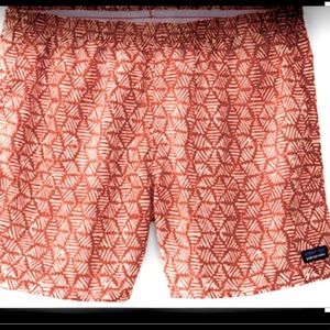 Patagonia Baggies elastic waist women’s shorts.